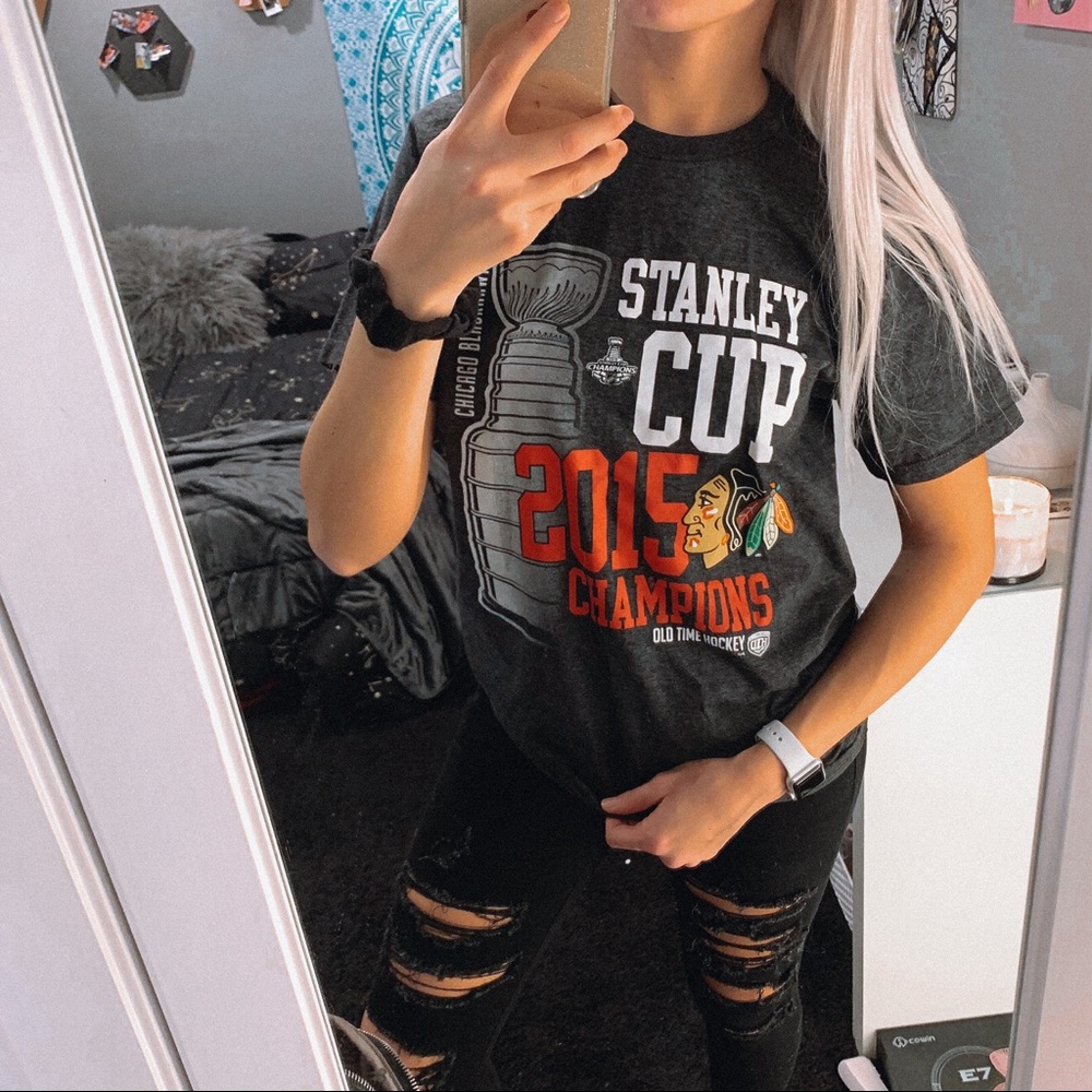 Chicago Blackhawks 2015 Stanley Cup T Shirt